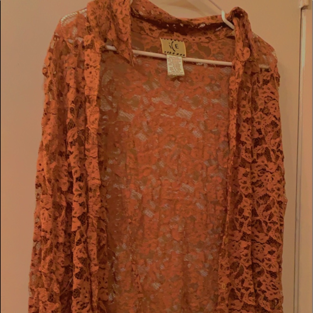Tan Cardigan